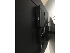 fios cable box mount organization arris flat screen set top television verizon 3d print model - Mito3D
