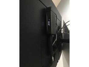 fios de cabo caixa montagem organização arris tela plana set-top box televisão a verizon 3d print model - Mito3D