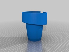 cup holder adapter bmw vehicles automotive i3 3d print model - Mito3D