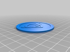 gezegen Birliği güvenlik rozeti sahne orville sendika 3d print model - Mito3D