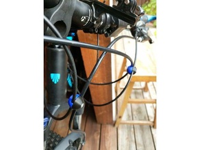 bici ballz cavo di clip sport & fitness all'aperto bicicletta moto mountain bike 3d print model - Mito3D