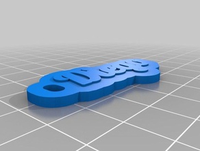 diego1 keychains customized 3d print model - Mito3D