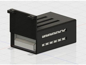 led power supply box electronics enclosure 3d print model - Mito3D