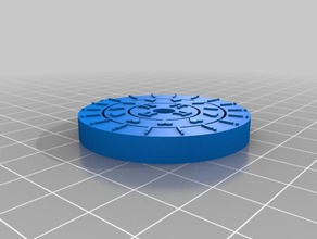 coração de giroscópio brinquedos & games personalizado 3d print model - Mito3D