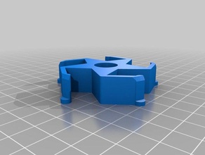 57mm diâmetro de spool hub Impressora 3d peças personalizado 3d print model - Mito3D