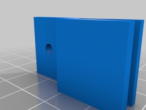 lack hard foam board holder 3d printer accessories 3d print model - Mito3D