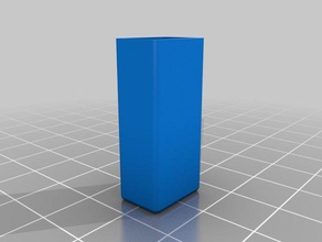 box ohne boden 8x12x30 organization customized 3d print model - Mito3D