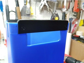 bac de remplacement la poignée les pièces rechange correctif recycler recyclage le 3d print model - Mito3D