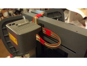 cable de cinta alivio tensión mk1 Impresora 3d las piezas vector3 3d print model - Mito3D