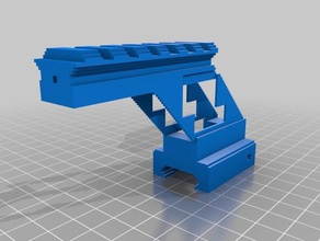 3d barra railspistol 0deg mk2 3d print model - Mito3D