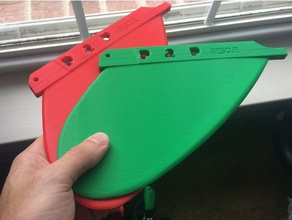 sup surf fin sport & fitness all'aperto 3d print model - Mito3D