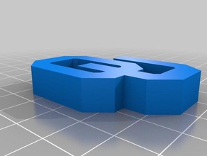 ou llavero llaveros 3d print model - Mito3D