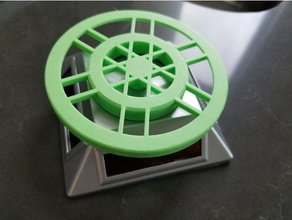 solar turntable ball bearing platform 3d printing 3d print model - Mito3D