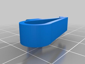 kıvrılmış kablo kulaklık clip mod ses 3d print model - Mito3D
