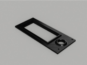 anycubic delta del frontalino Stampante 3d accessori 3d print model - Mito3D