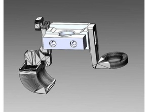 creality cr-10 tüm metal v6 montaj aksesuarları e3d 3d yazıcı monte edin 3d print model - Mito3D