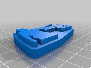 meu carimbo personalizado-o-matic twd sinais e logotipos personalizado 3d print model - Mito3D