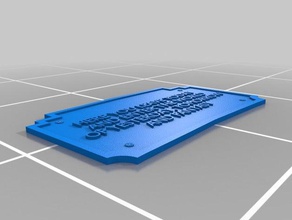 disneyland signe fixe modèles 3d print model - Mito3D