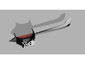bretteur accessoires de jeu pirate les pirates l'épée des épées 3d print model - Mito3D