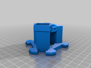 kossel delta mini effector e3d v6 3d printer parts 3d print model - Mito3D
