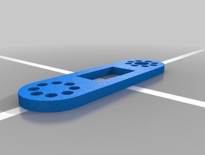 first tech challenge - Robotik güç anahtarı braketi mühendislik ftc robot tetrix 3d print model - Mito3D