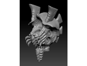 ht Oberkörper Kreaturen bit hive tyrant Tyraniden warhammer 40k 3d print model - Mito3D