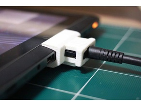 wacom cintiq cable guard companion2 hybrid parts tablet 3d print model - Mito3D