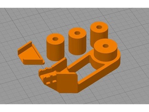 cr-10 katı yatak monte edin 3d yazıcı aksesuarları otomatik tesviye cr10 cr10s cr10s4 cr10s5 ısıtmalı 3d print model - Mito3D