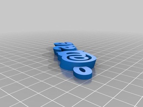 mi personalizados amabz totalmente iamburny del anillo generador de diane llaveros personalizado 3d print model - Mito3D