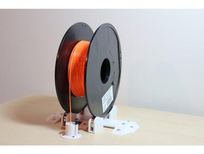 lack adjustable filament stand 3d printer accessories enclosure ikea 3d print model - Mito3D