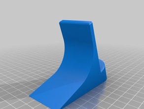 landscape phone stand mobile iphone 6 3d print model - Mito3D