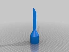 my customized vacuum tool - short nozzle fits 32mm hose household supplies 3d print model - Mito3D