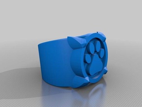 cat noir ring 3d printing 3d print model - Mito3D