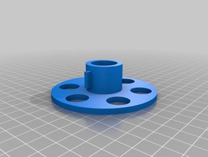 cable spool organizer gadgets customized 3d print model - Mito3D