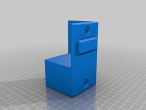 ikea falta impressora gabinete - curta pés Impressora 3d acessórios hack de 3d print model - Mito3D