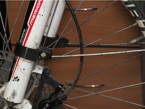 vélo de fourche, garde-boue support sport et loisirs 3d print model - Mito3D