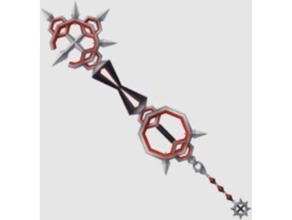 lien de la flamme accessoires jeu keyblade kingdom hearts des épées 3d print model - Mito3D
