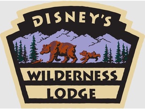 wilderness lodge logo signs & logos 3d print model - Mito3D