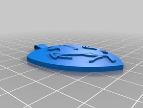pendentif ferrari - Zubehör 3d print model - Mito3D