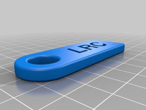 lrc benim kişiselleştirilmiş Anahtarlık özelleştirilmiş aksesuarlar 3d print model - Mito3D
