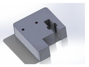 anet a6 axe y de l'interrupteur fin course plaque montage L'imprimante 3d pièces mise à niveau a8 mods 3d print model - Mito3D