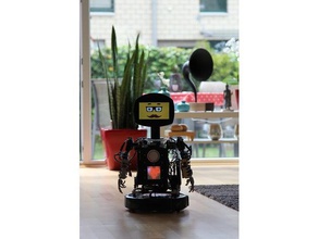 roobert - raspberry pi roomba robot robotica 3d print model - Mito3D