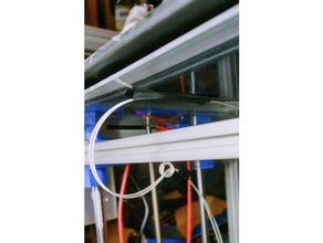 2020 extrusion wire clip 3d printer accessories cable 3d print model - Mito3D