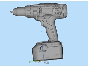 power drill scans & replicas 3d print model - Mito3D