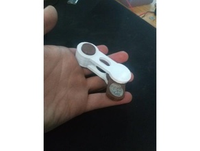 chaos fidget dimes mechanical toys bearing pendulum double spinner 3d print model - Mito3D