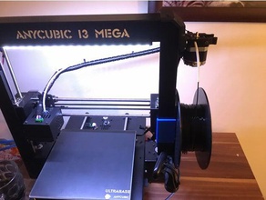 anycubis i3 mega filament spool holder 3d printing 3d print model - Mito3D