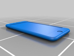 iphone 8 plus el teléfono móvil 3d print model - Mito3D