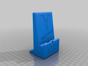 smartphone charging dock mobile phone stand station 3d print model - Mito3D