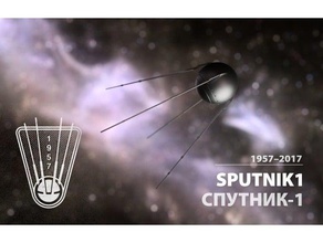 sputnik1 -1 des véhicules 3d print model - Mito3D