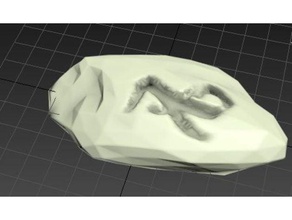 pedra rune amor esculturas runa 3d print model - Mito3D